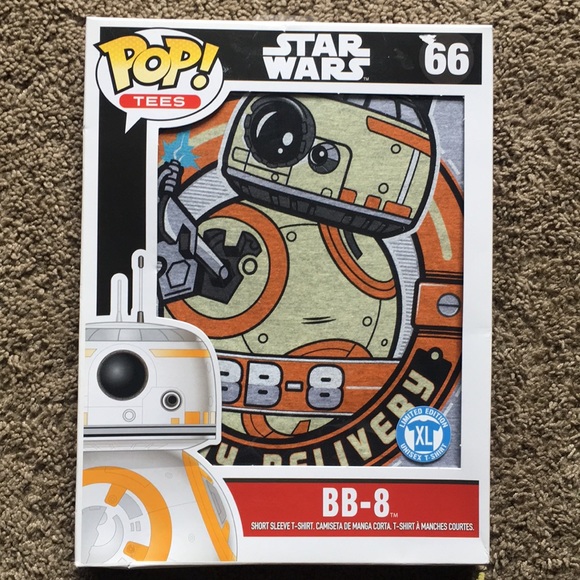 POP ICON CLOTHING Other - POP Icon Star Wars BB-8 Limited Edition Tee XL